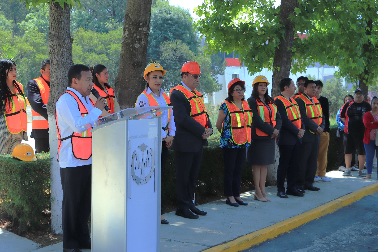 Comunidad de la UATx participó en el Primer Simulacro Nacional 2026